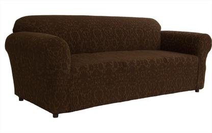 Floral Stretch One-Piece Sofa Slipcover