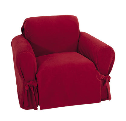 Classic Twill One-Piece Sofa Slipcover