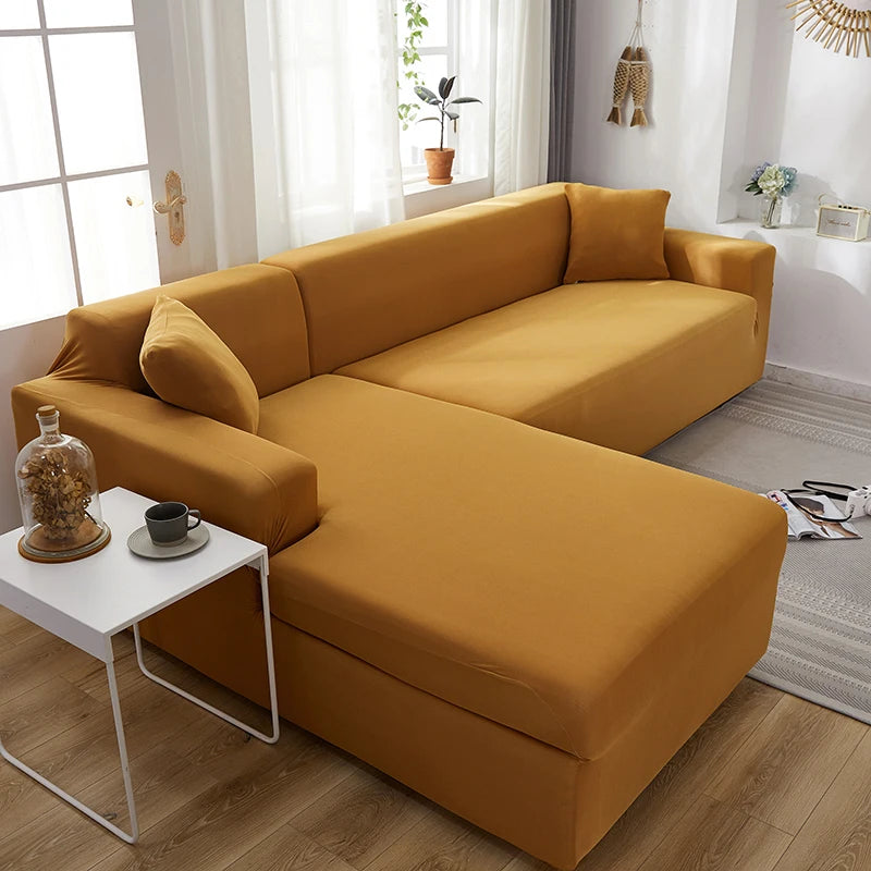 Stretch Corner Sofa Cover - 1-Seat 90-140cm
