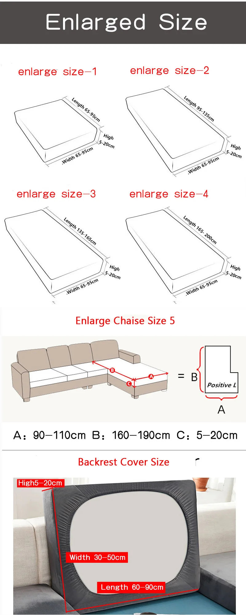 Plush Velvet Sofa Cushion Cover - Normal Size 1