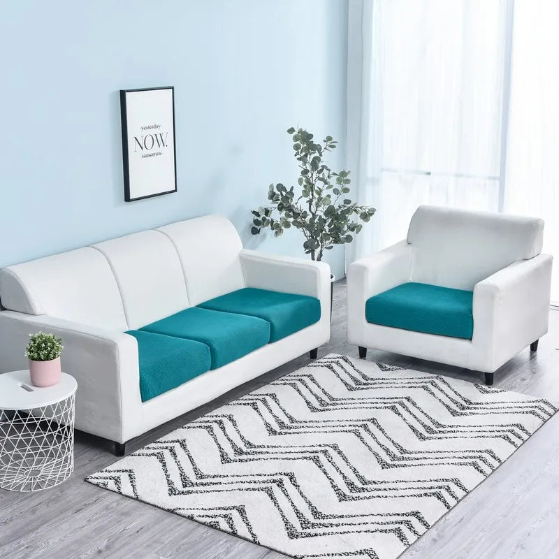 Thick Jacquard Sofa Cushion Cover - Normal Size 1
