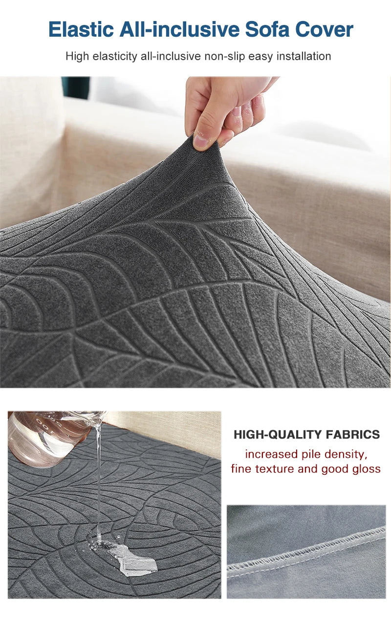 Water-Resistant Jacquard Cushion Cover - Normal Size 3