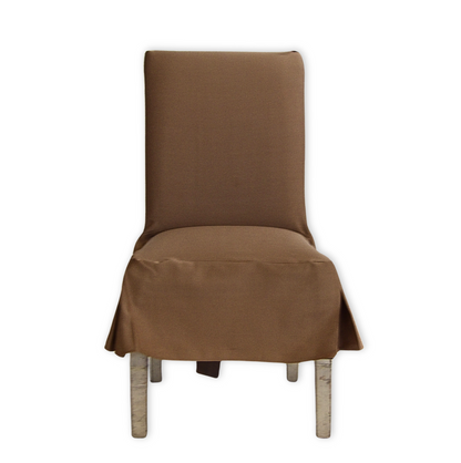Ottoman-Style Dining Chair Slipcover