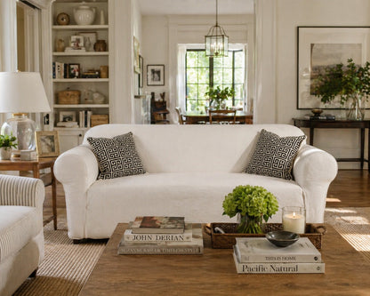 Snowball Textured Stretch Sofa Slipcover